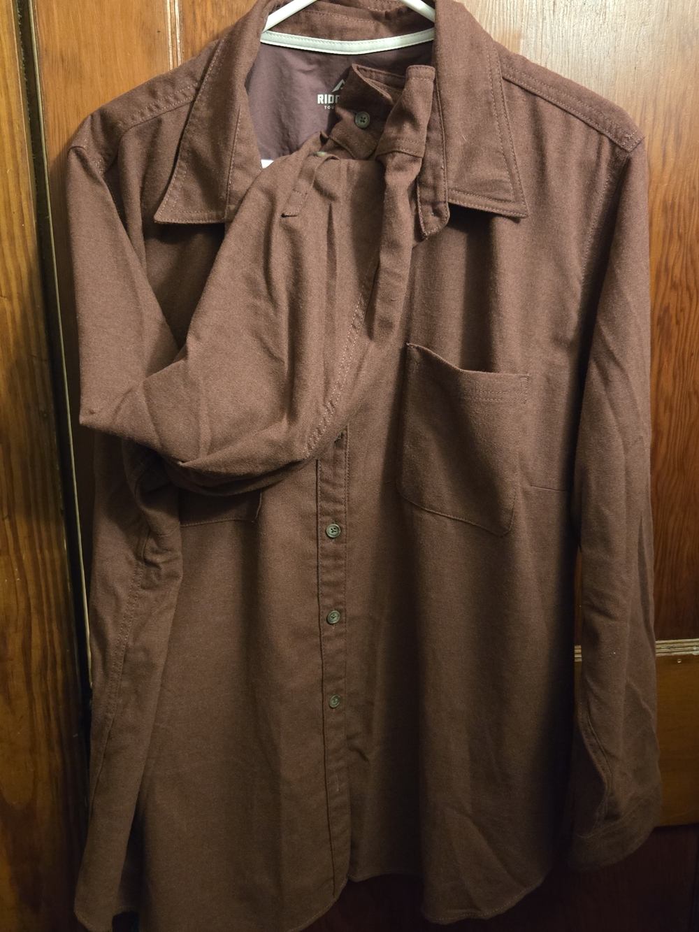 RIDGECUT Women's  Button-Down Shirt
